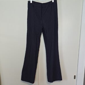 Bardot Navy Pinstripe Trousers